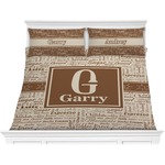 Coffee Lover Comforter Set - King (Personalized)