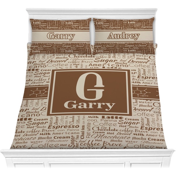 Custom Coffee Lover Comforters (Personalized)