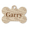 Coffee Lover Bone Shaped Dog ID Tag (Personalized)