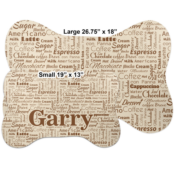 Coffee Lover Bone Shaped Mat Comparison