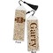 Coffee Lover Bookmark with tassel - Front and Back