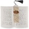 Coffee Lover Bookmark with tassel - In book