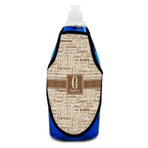 Coffee Lover Bottle Apron - Soap - FRONT