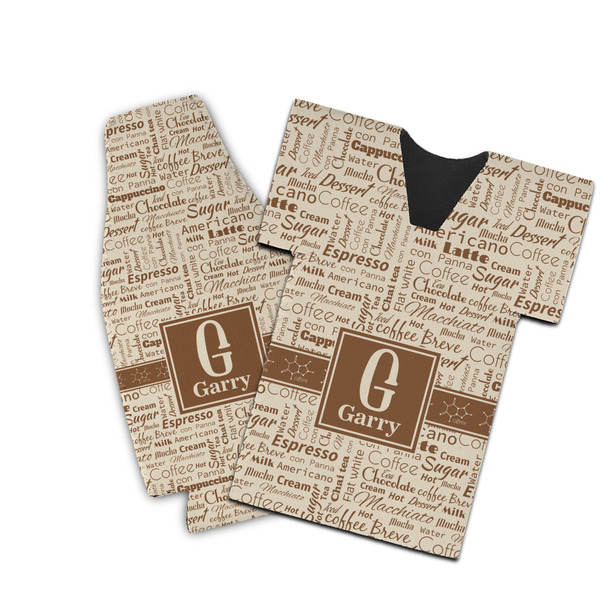 Custom Coffee Lover Bottle Cooler (Personalized)