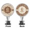 Coffee Lover Bottle Stopper - Front and Back
