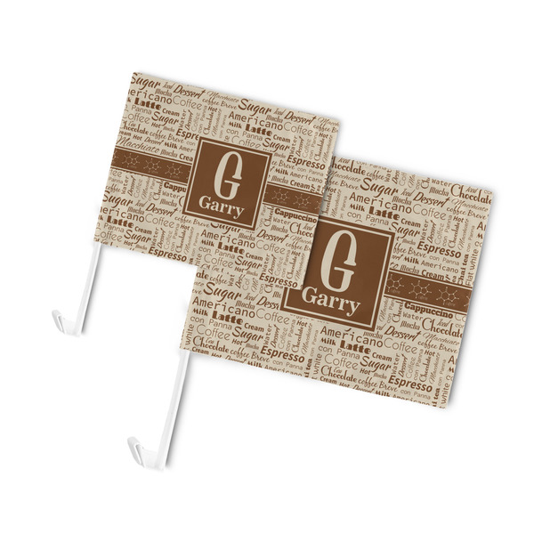 Coffee Lover Car Flags - PARENT MAIN (both sizes)
