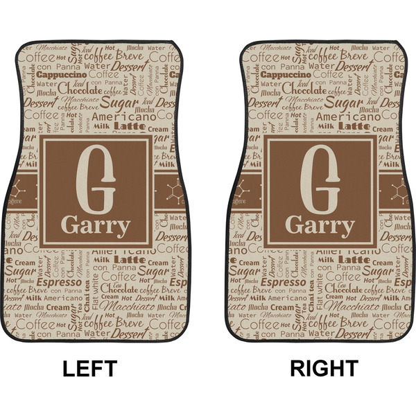 Coffee Lover Car Mat Front - Approval