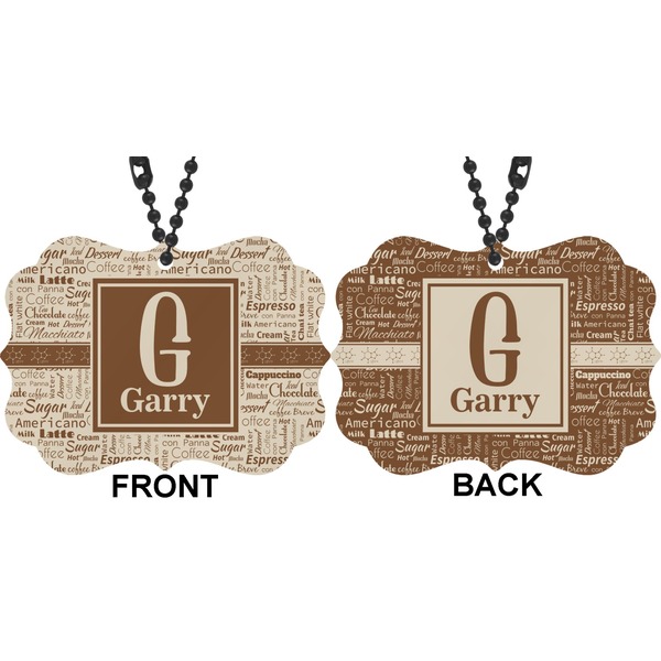 Coffee Lover Car Ornament (Approval)