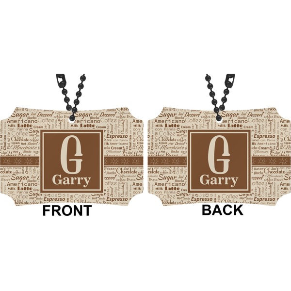 Coffee Lover Car Ornament - Berlin (Approval)