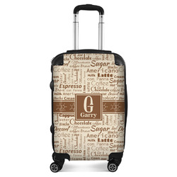 Coffee Lover Suitcase - 20" Carry On (Personalized)