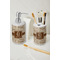 Coffee Lover Ceramic Bathroom Accessories - LIFESTYLE (toothbrush holder & soap dispenser)