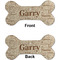 Coffee Lover Ceramic Flat Ornament - Bone Front & Back (APPROVAL)