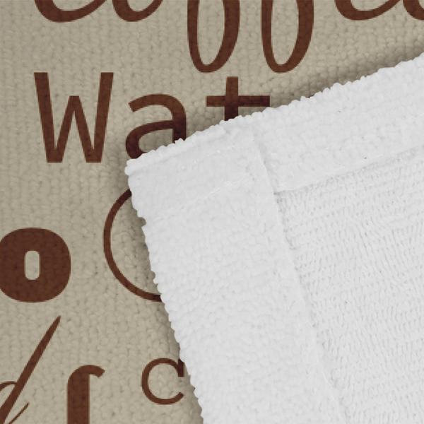 Coffee Lover Close up of Fabric