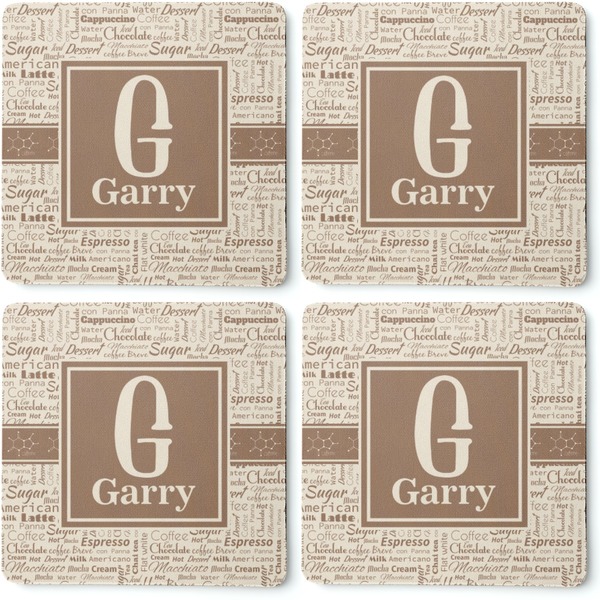 Coffee Lover Coaster Rubber Back - Apvl