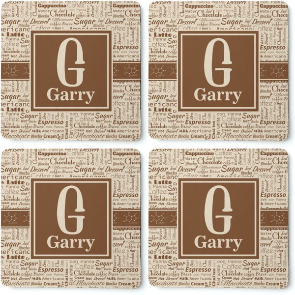 Coffee Lover Coaster Rubber Back - Apvl