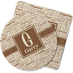 Coffee Lover Rubber Backed Coaster (Personalized)