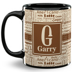 Coffee Lover 11 Oz Coffee Mug - Black (Personalized)