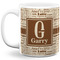 Coffee Lover 11 Oz Coffee Mug - White (Personalized)
