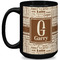 Coffee Lover Coffee Mug - 15 oz - Black Full