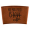 Coffee Lover Leatherette Cup Sleeve