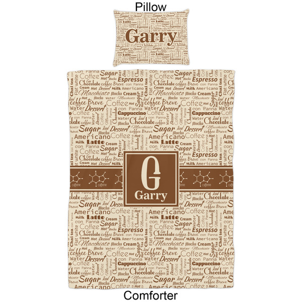 Coffee Lover Comforter Set - Twin - Approval