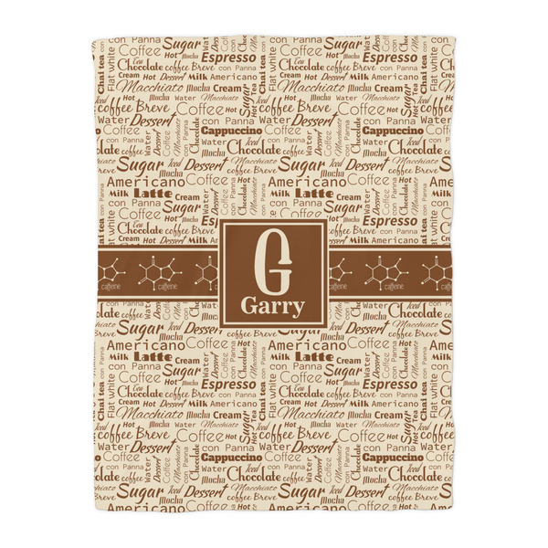 Coffee Lover Comforter - Twin - Front