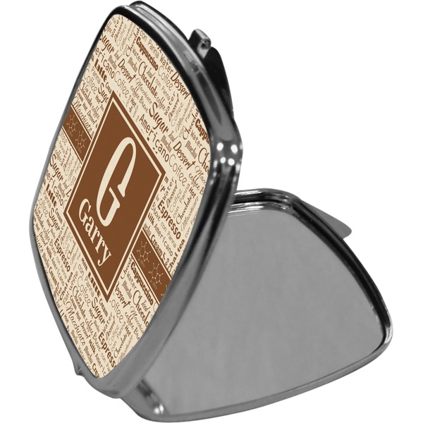 Coffee Lover Compact Mirror (Side View)