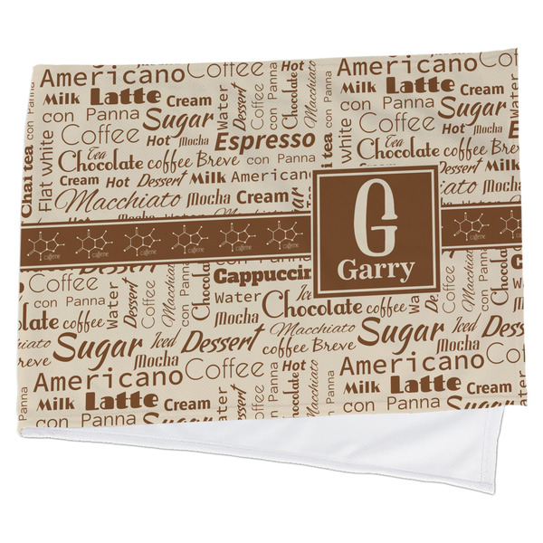 Custom Coffee Lover Cooling Towel (Personalized)