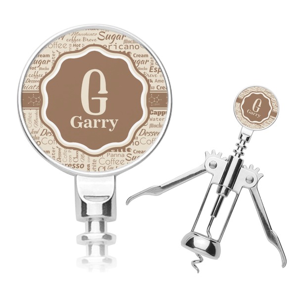 Custom Coffee Lover Corkscrew (Personalized)