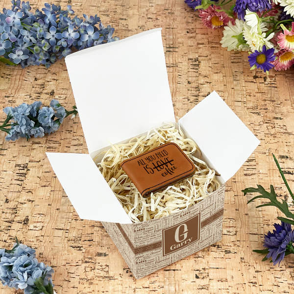 Coffee Lover Cubic Gift Box - In Context