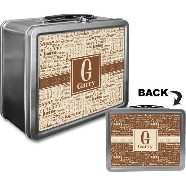 Coffee Lover Custom Lunch Box / Tin Approval