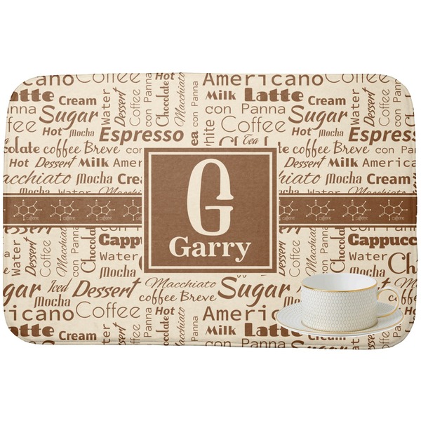 Coffee Lover Dish Drying Mat