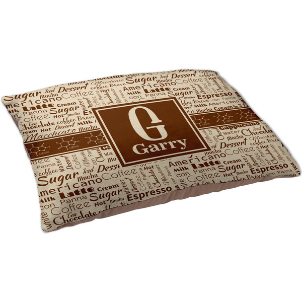 Coffee Lover Dog Bed - Large
