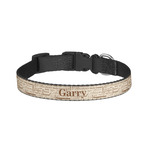Coffee Lover Dog Collar - Small (Personalized)