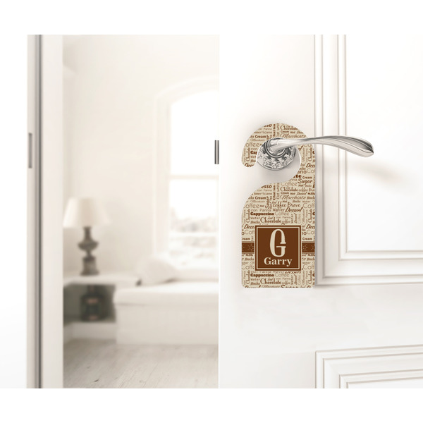 Coffee Lover Door Hanger - LIFESTYLE