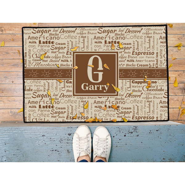 Coffee Lover Door Mat - LIFESTYLE (Med)