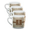 Coffee Lover Double Shot Espresso Mugs - Set of 4 Front