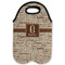 Coffee Lover Double Wine Tote - Flat (new)