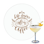 Coffee Lover Printed Drink Topper - 3.25"
