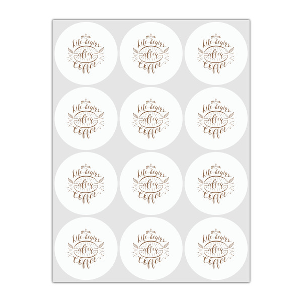 Coffee Lover Drink Topper - Small - Set of 12