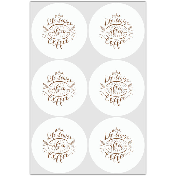 Coffee Lover Drink Topper - XLarge - Set of 6