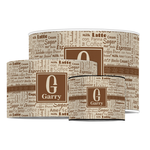 Coffee Lover Drum Lampshades - MAIN
