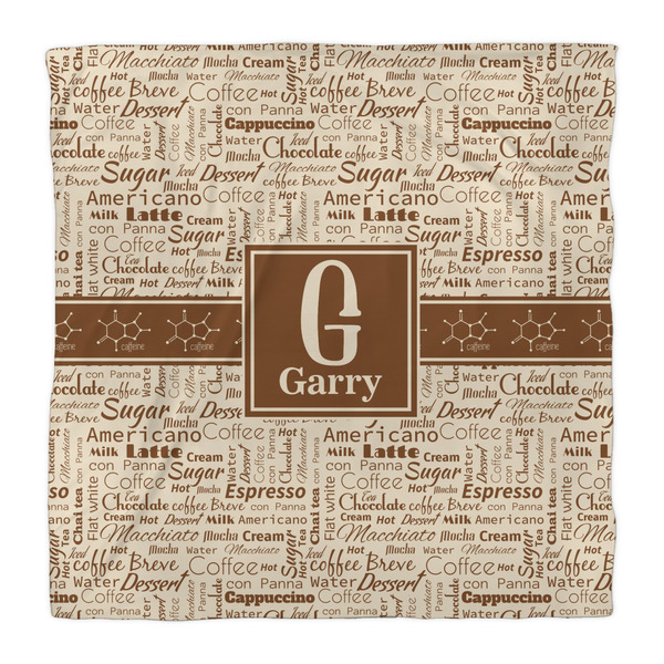 Coffee Lover Duvet Cover - Queen - Front