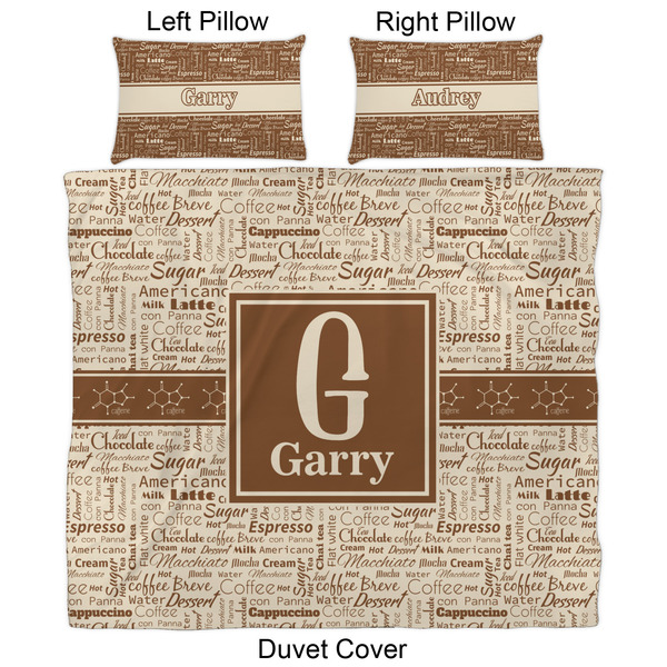 Coffee Lover Duvet Cover Set - King - Approval