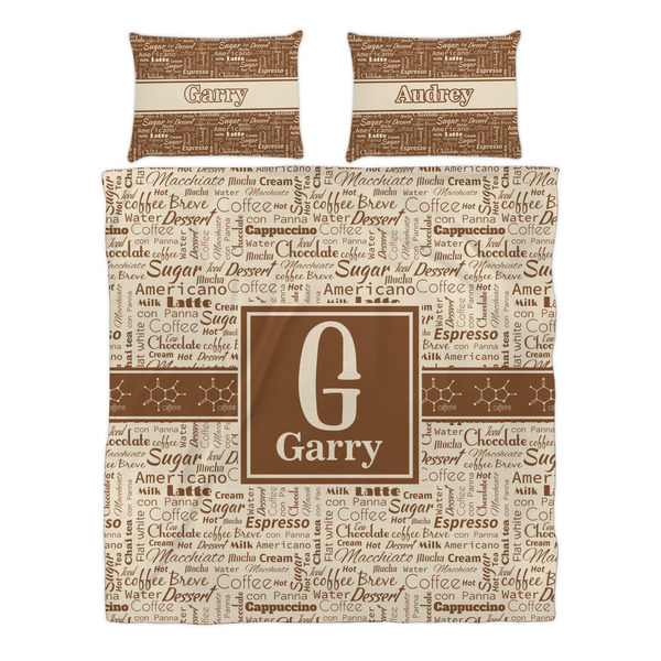 Coffee Lover Duvet cover Set - Queen - Alt Approval