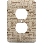Coffee Lover Electric Outlet Plate