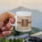 Coffee Lover Espresso Cup - 3oz LIFESTYLE (new hand)
