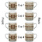 Coffee Lover Espresso Cup - 6oz (Double Shot Set of 4) APPROVAL