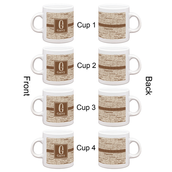 Coffee Lover Espresso Cup Set of 4 - Apvl