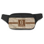 Coffee Lover Fanny Pack - Modern Style (Personalized)